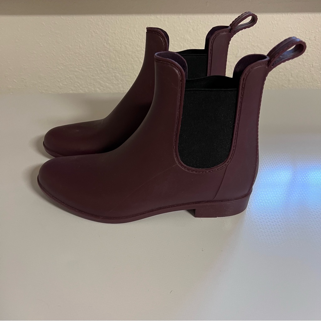 J. Crew Matte Chelsea Rain Boots